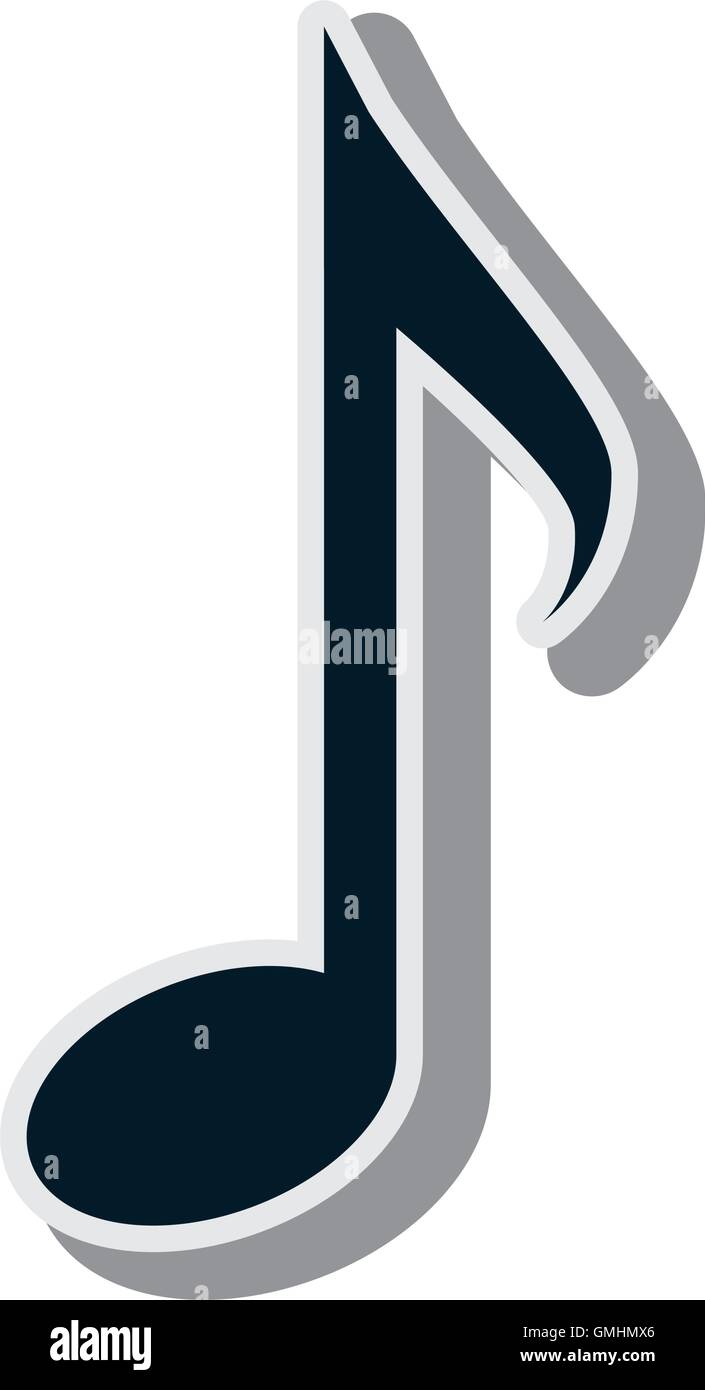 music note symbol Stock Vector Image & Art Alamy