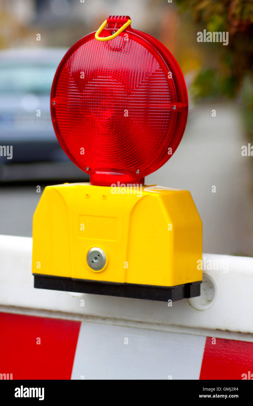 Flashing Light Warning High Resolution Stock Photography and Images Alamy