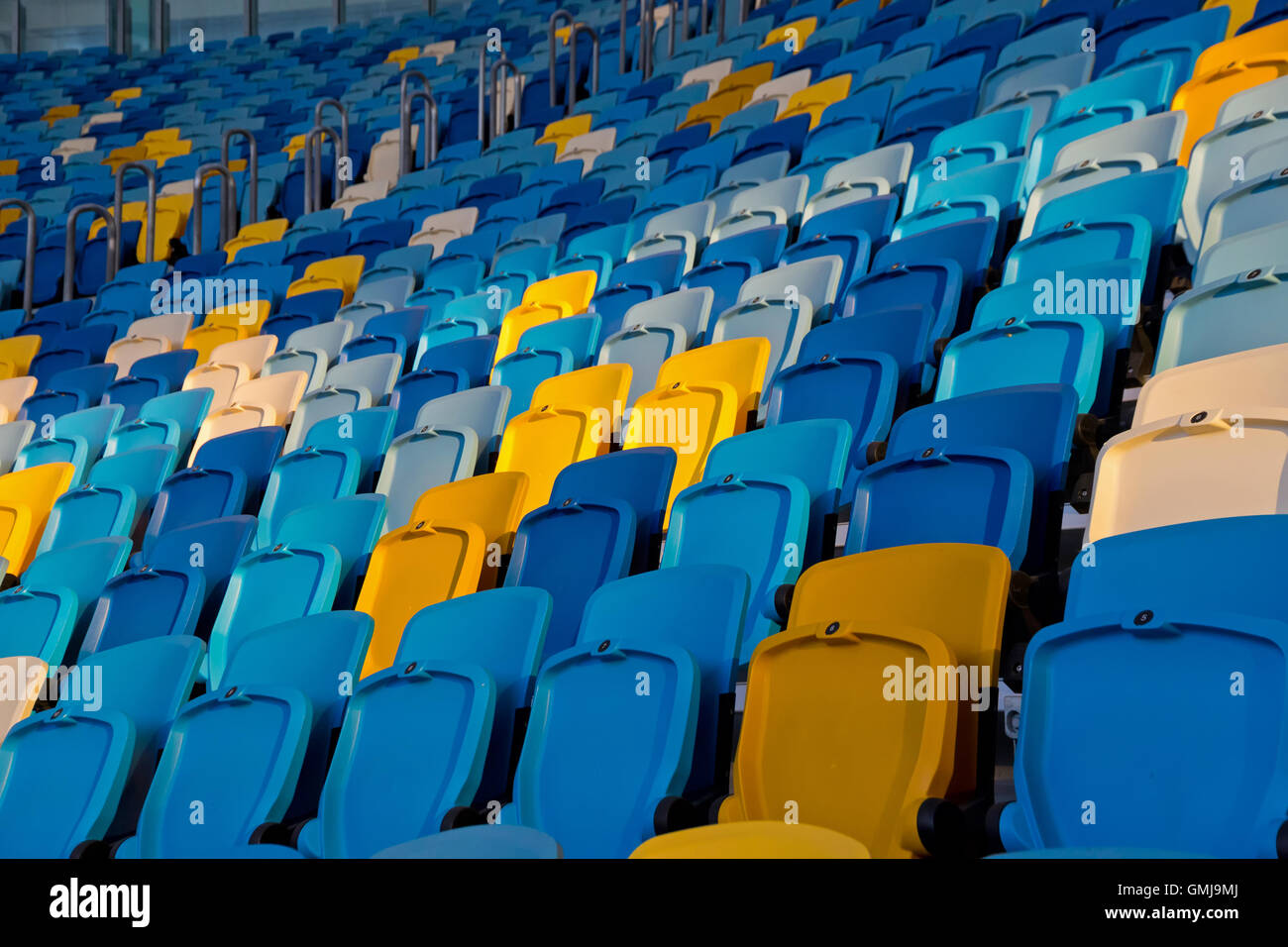 Kyiv Ukraine July 23 2016 Tribunes Of Nsc Olympic