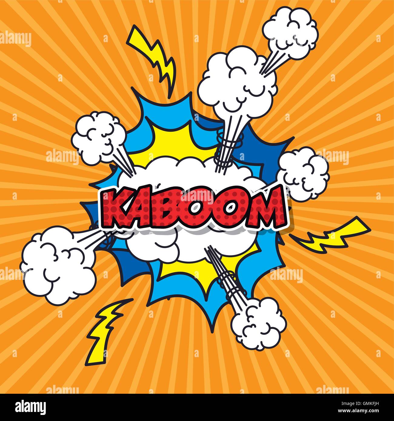explosion pop art style Stock Vector Image & Art - Alamy
