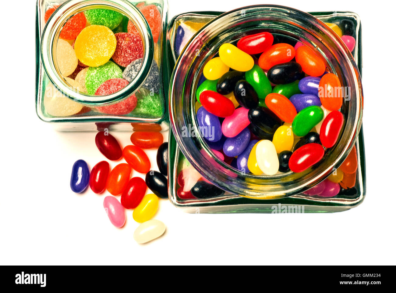 candy jars Stock Photo