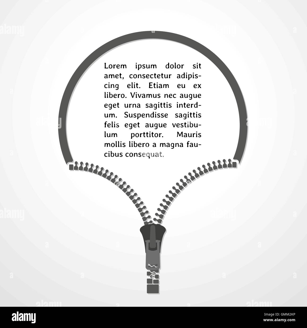 Zipper illustration zip silhouette hires stock photography and images Alamy