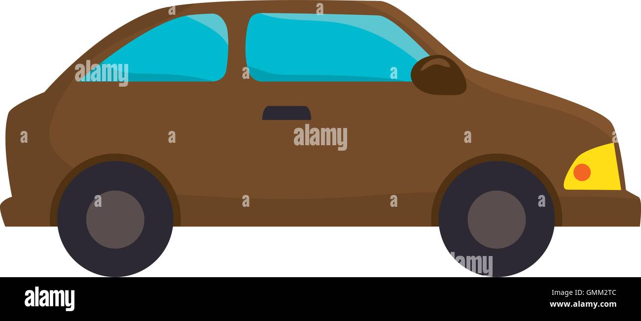 yellow car vehicle Stock Vector Image & Art - Alamy