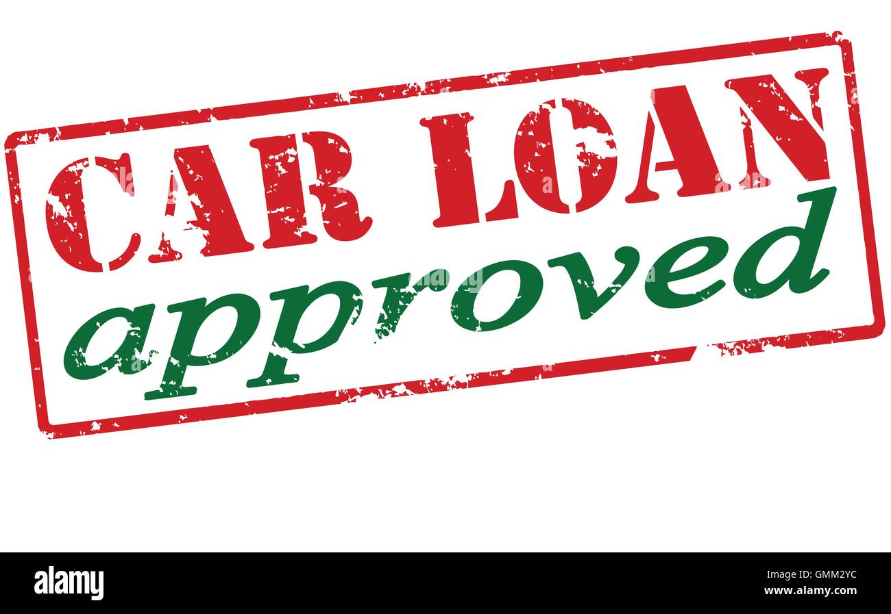 Car loan approved Stock Vector Image & Art Alamy