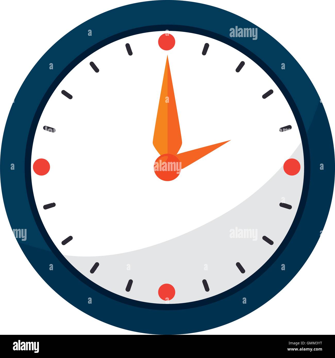 time and clock Stock Vector Image & Art Alamy