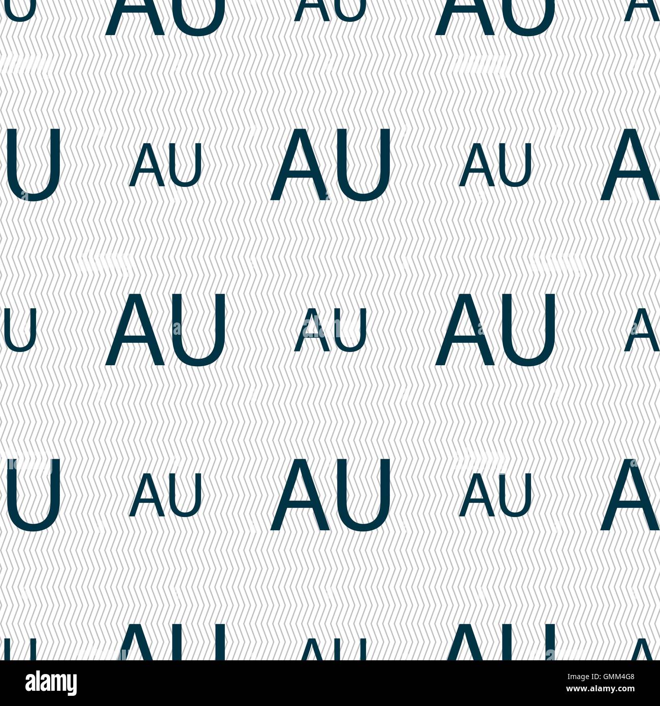 australia sign icon. Seamless abstract background with geometric shapes ...