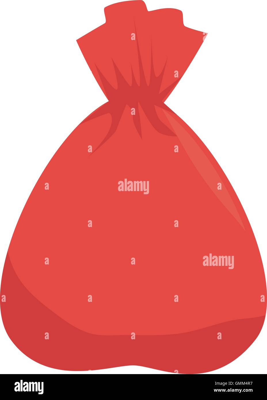 bag red trash Stock Vector Image & Art Alamy