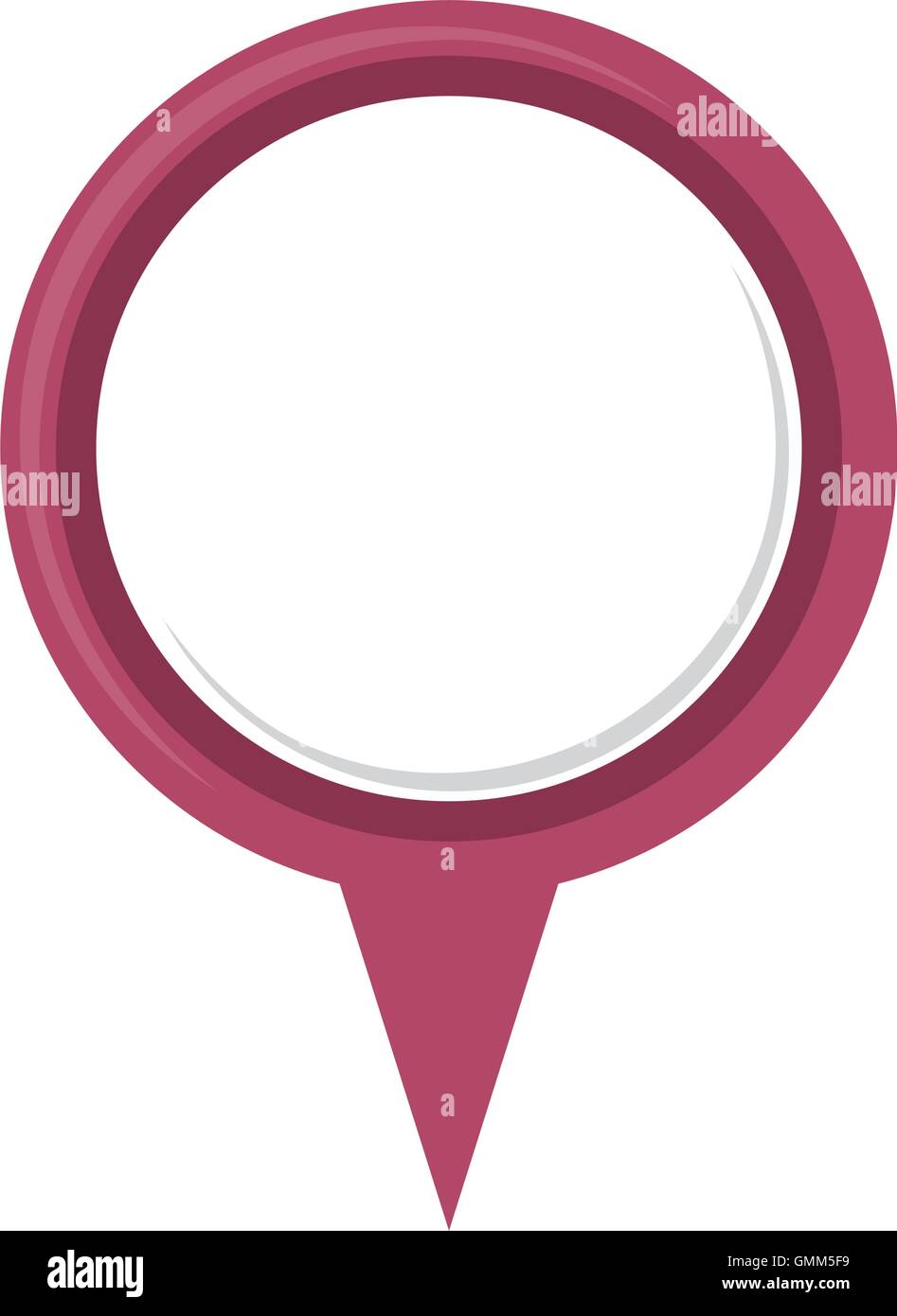 map pointer icon Stock Vector Image & Art - Alamy