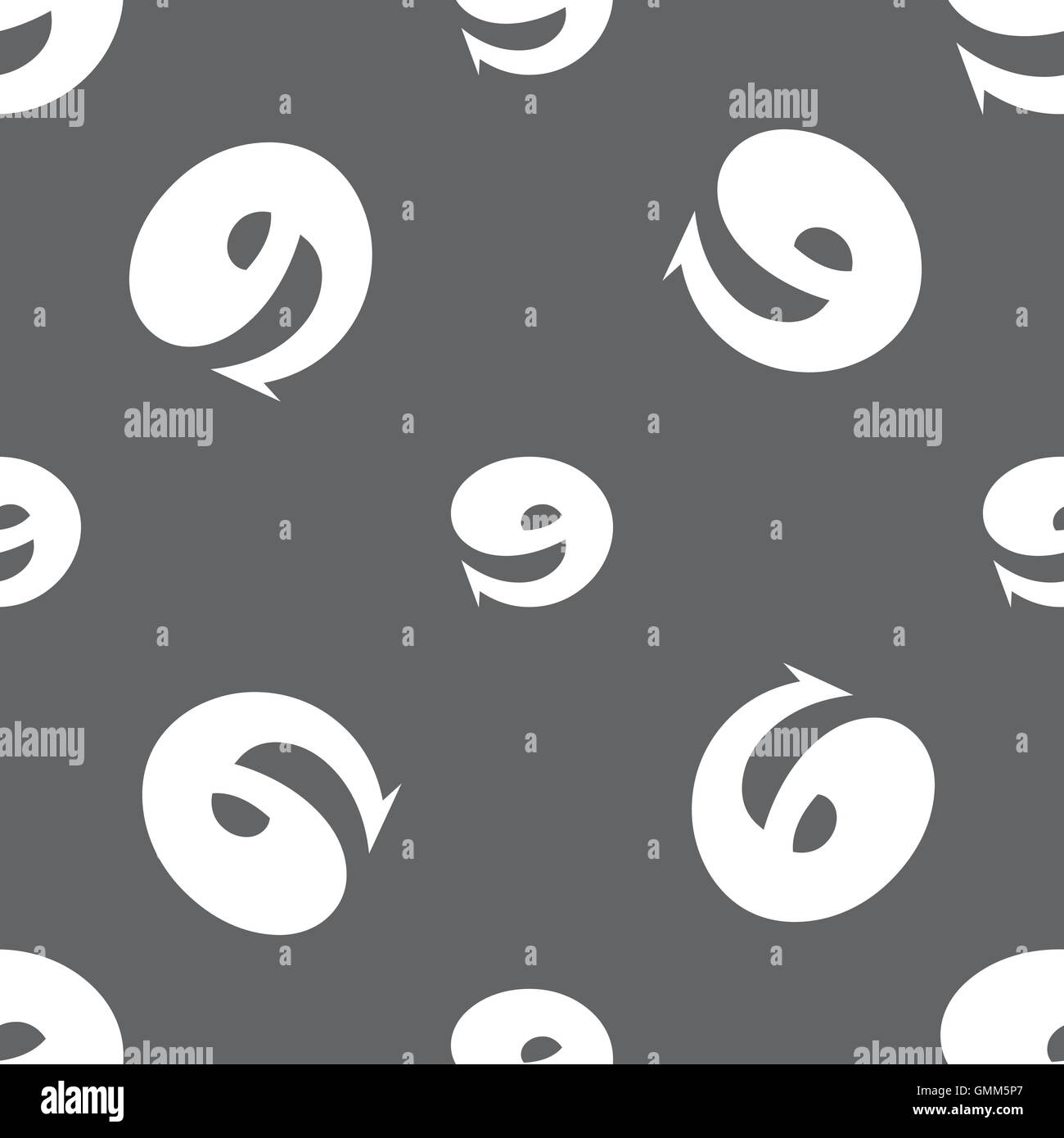 number Nine icon sign. Seamless pattern on a gray background. Vector ...