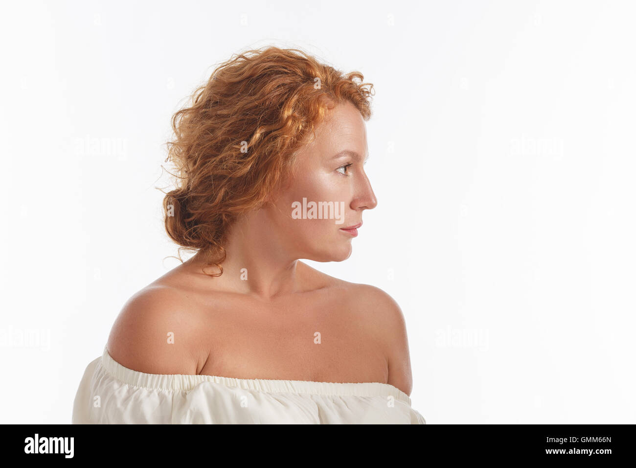 Single gorgeous mature woman in hi-res stock photography and images - Alamy