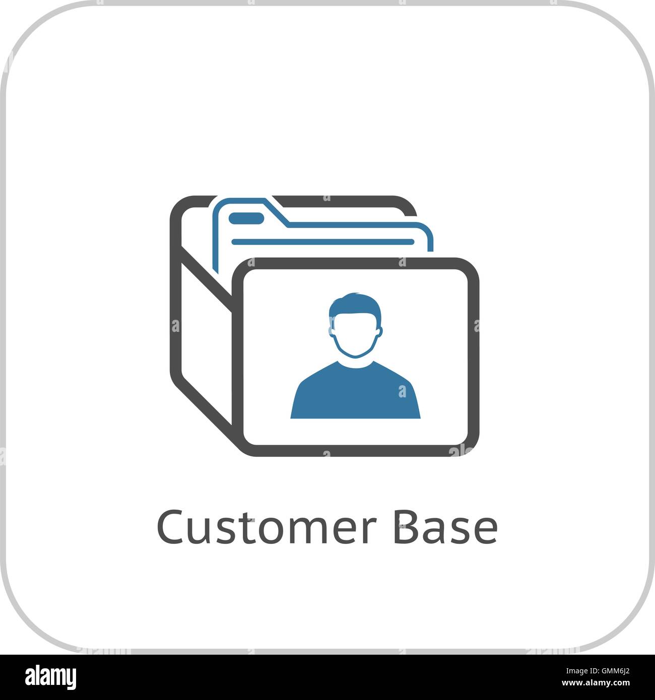 Customer base icon business concept hi-res stock photography and images -  Alamy