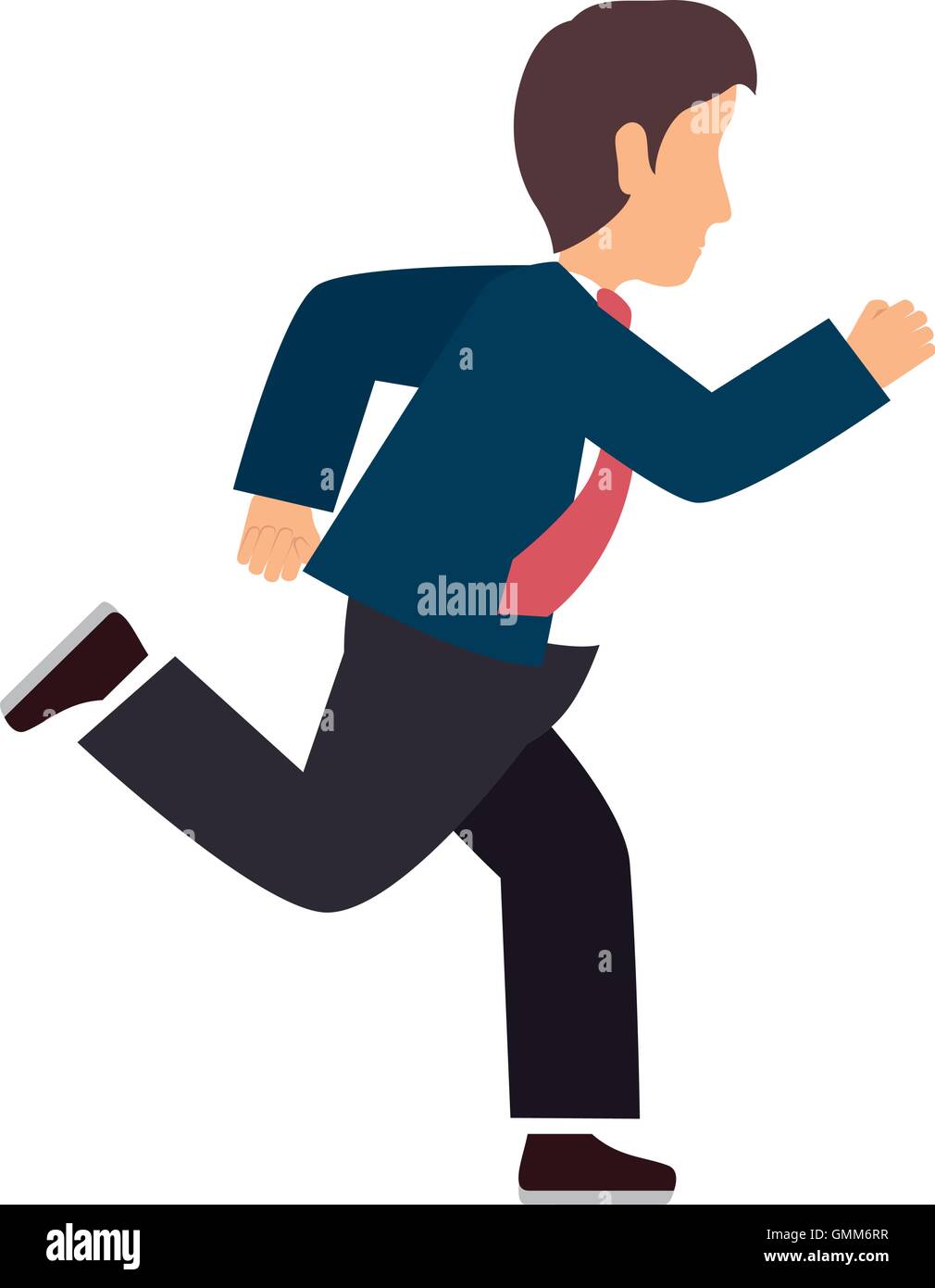 business woman running Stock Vector Image & Art - Alamy