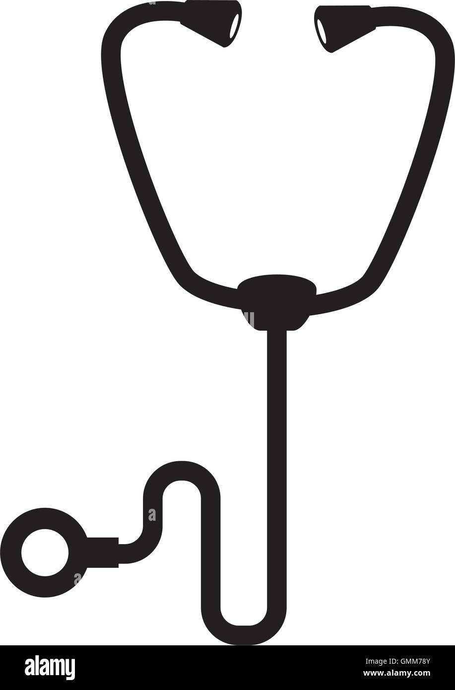 stethoscope medical tool Stock Vector Image & Art - Alamy