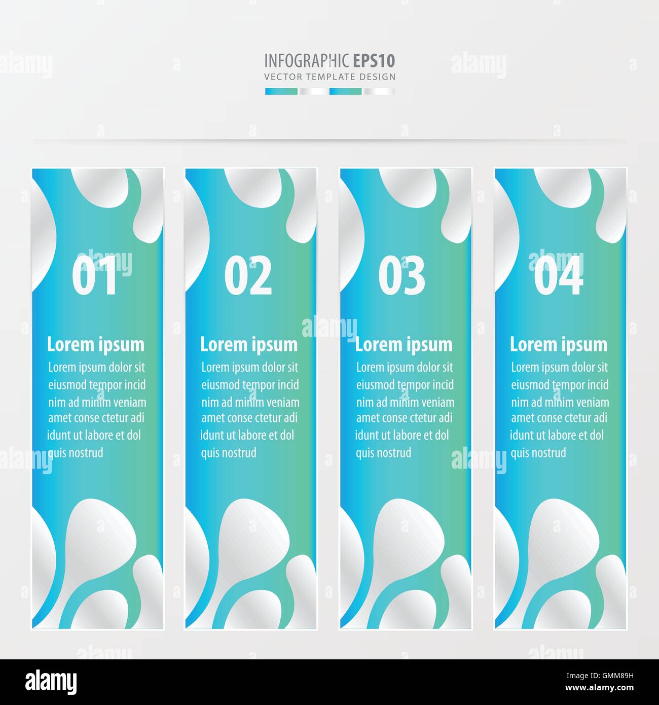 Banner design blue color Stock Vector Images - Alamy