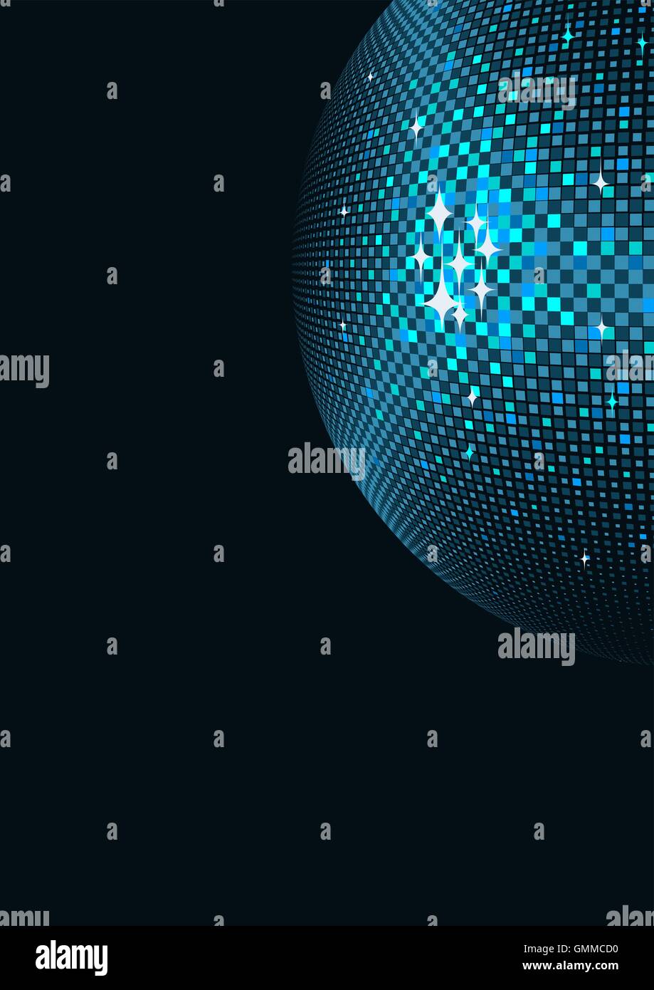Disco Ball Background Stock Vector Image & Art Alamy