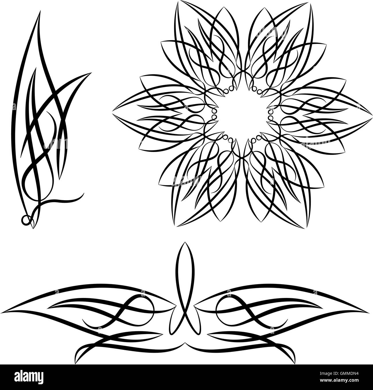 Pinstripe Graphics Vinyl Ready Stock Vector Image & Art Alamy