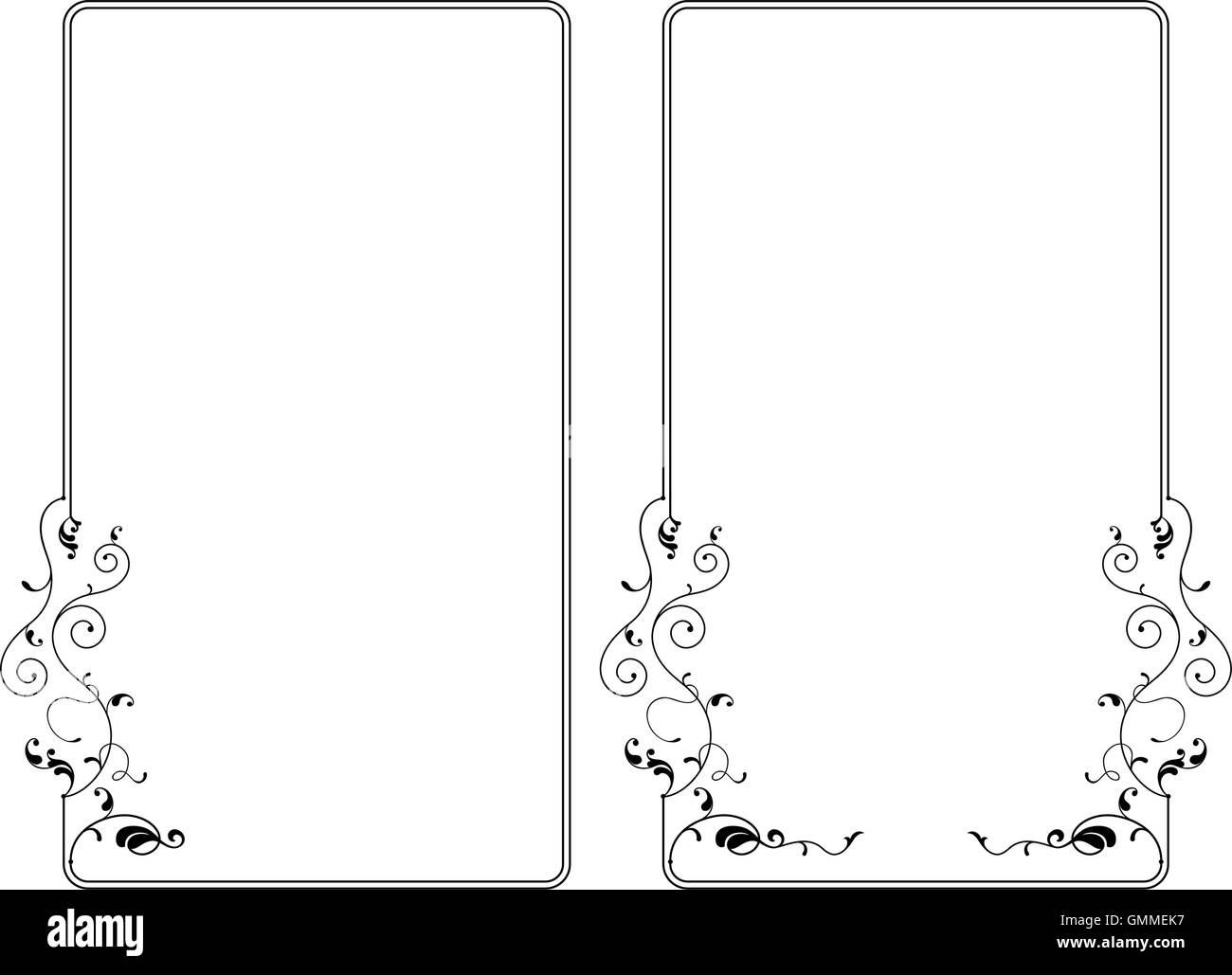 Frame Border Design Stock Vector Image & Art - Alamy