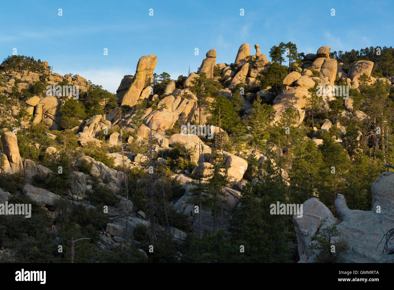 Granite Boulders And Outcroppings In The Wilderness Of Rocks In The 