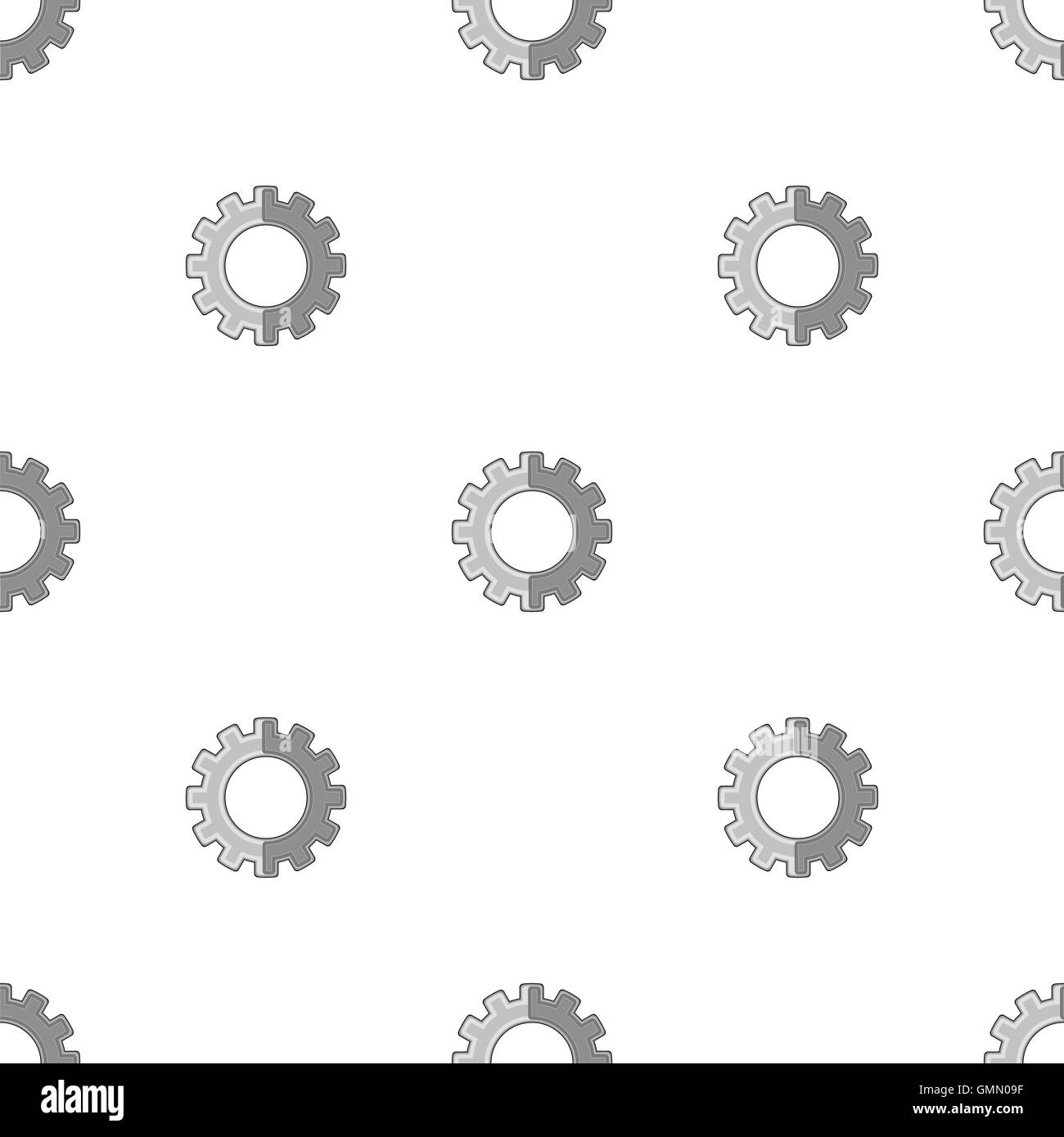 Seamless Gear Pattern Stock Photo Alamy