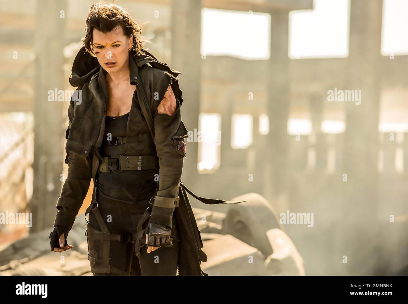 RESIDENT EVIL: THE FINAL CHAPTER 2016 Capcom Entertainment film with Milla Jovovich Stock Photo