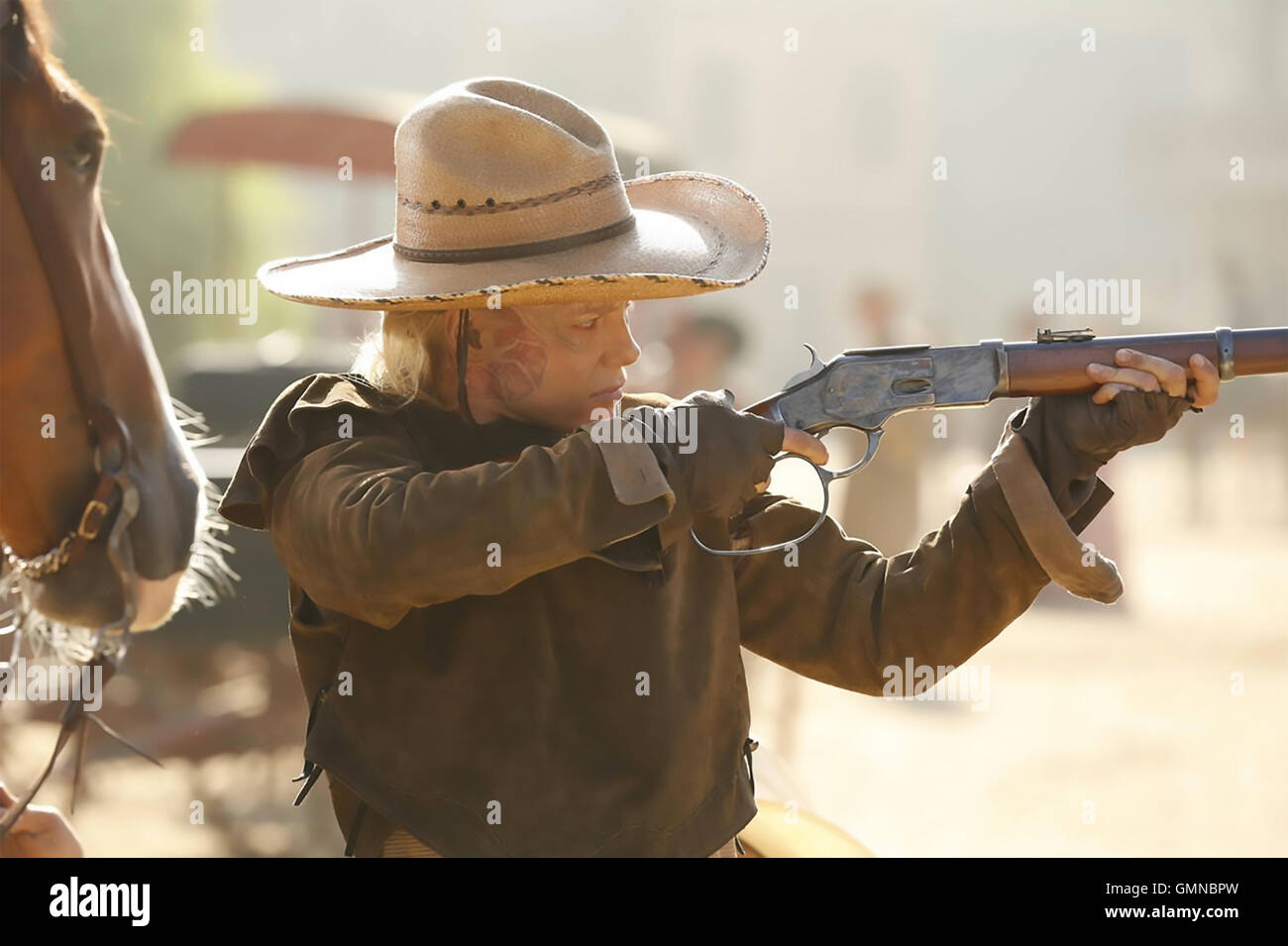 WESTWORLD 2016 US Bad Robot/Jerry Weintraub Productions TV series with Ingrid Bolso Berdal Stock Photo