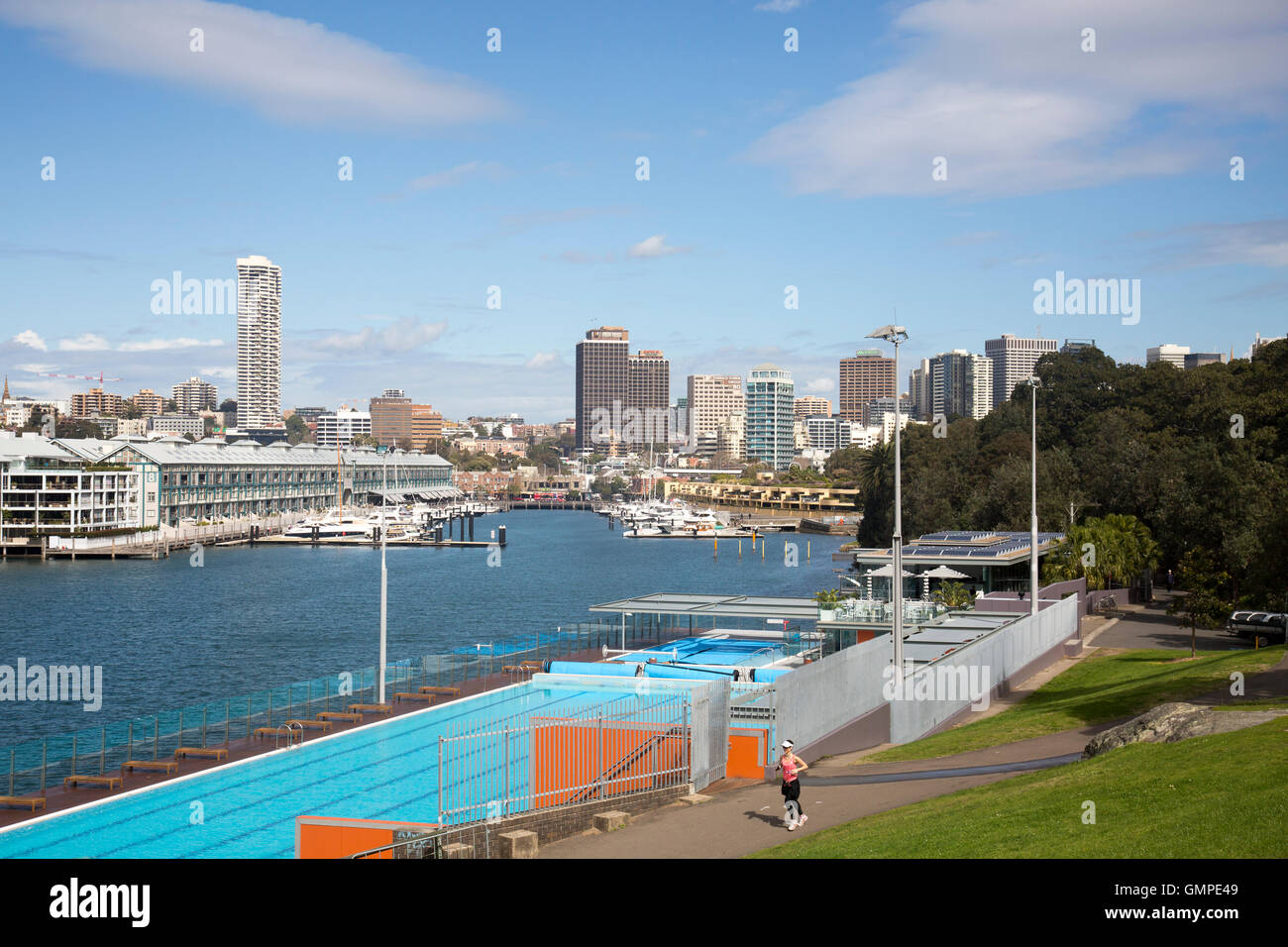 Andrew Boy charlton swimming pool in Woolloomooloo, Sydney,Australia