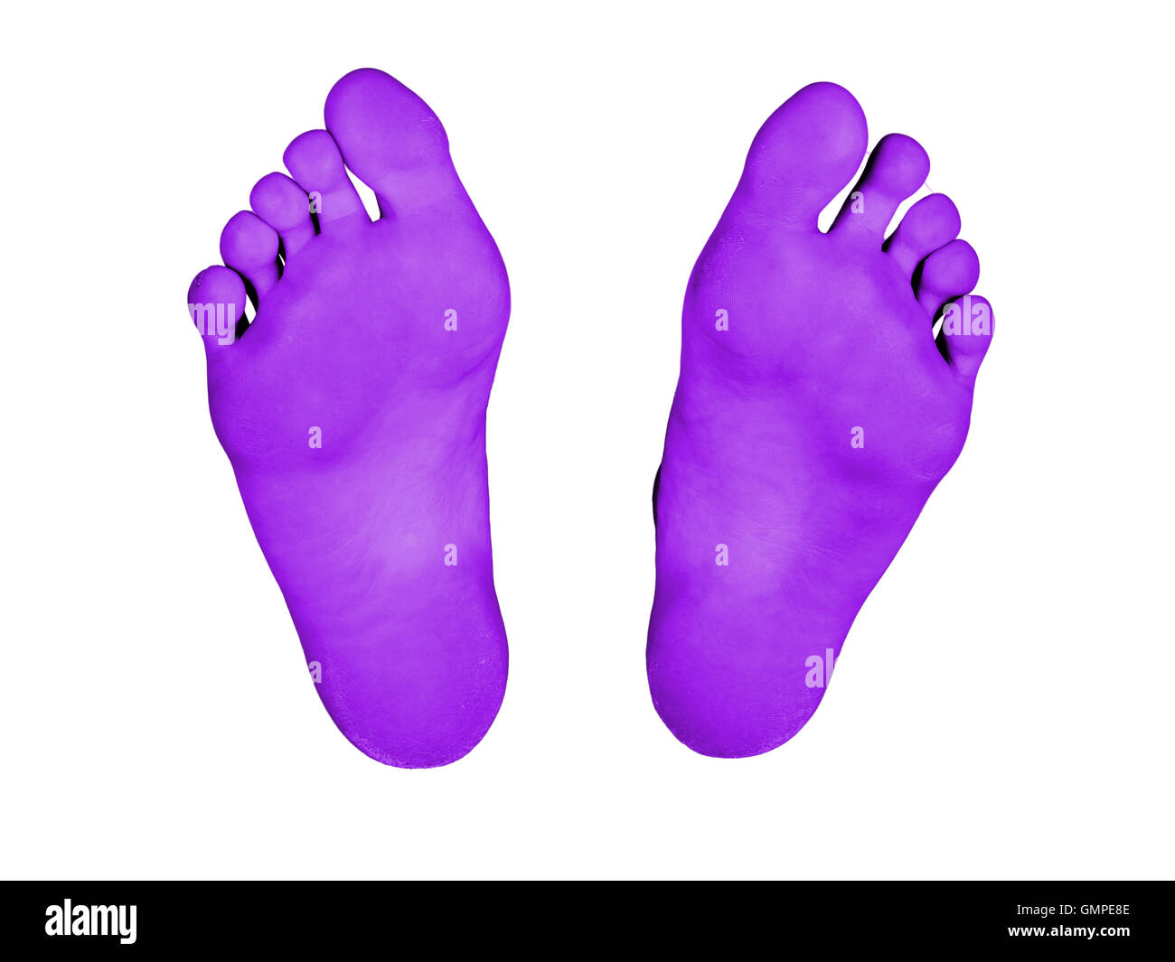 Dry skin feet Cut Out Stock Images & Pictures - Alamy