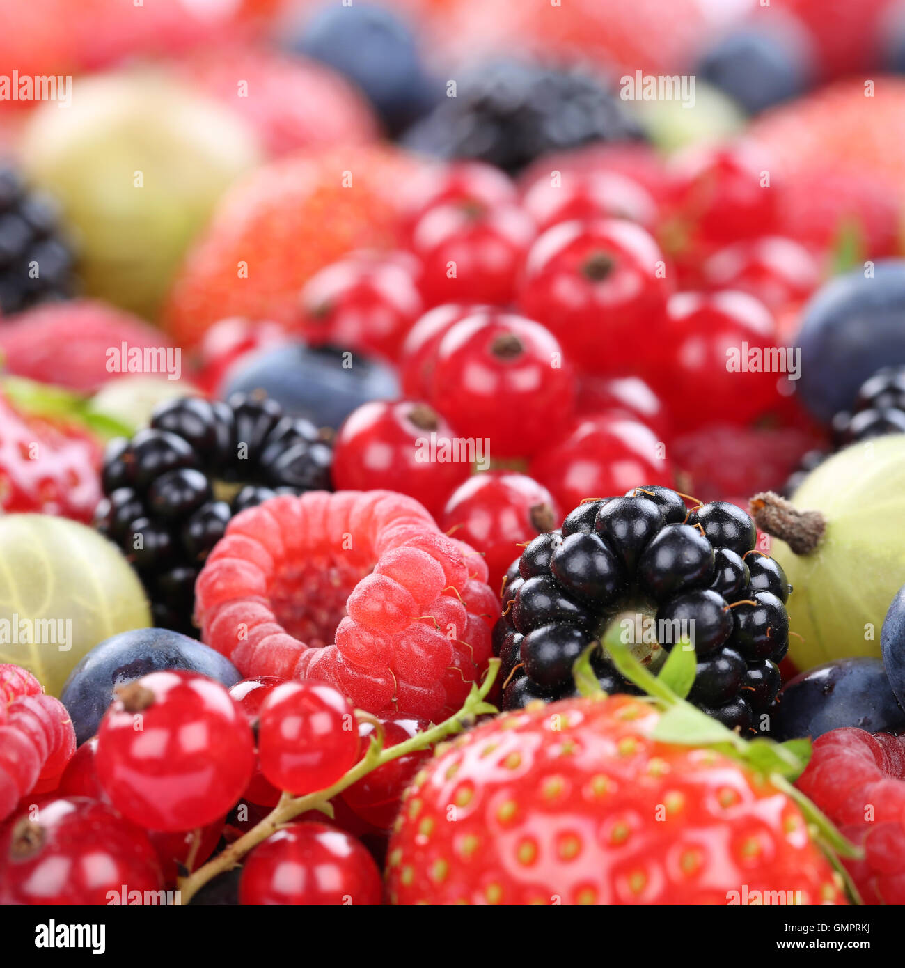 Berry fruits berries fruit collection strawberries, blueberries ...