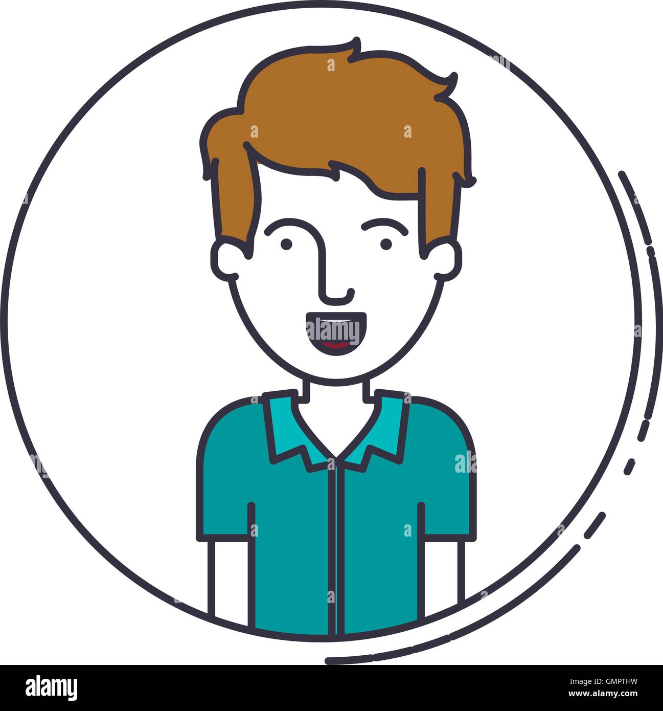 young man avatar isolated icon Stock Vector Image & Art - Alamy