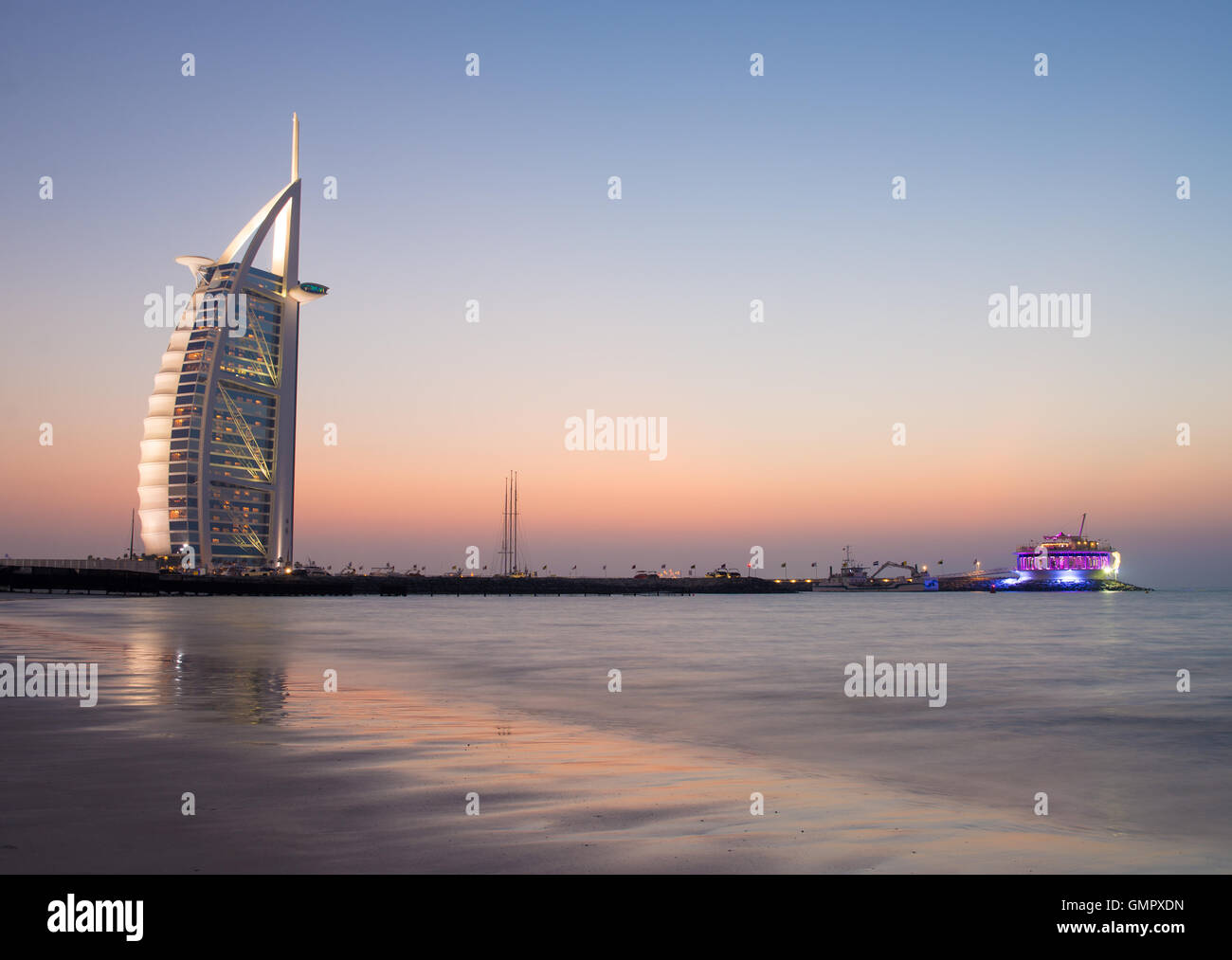 Dubai modern city Stock Photo