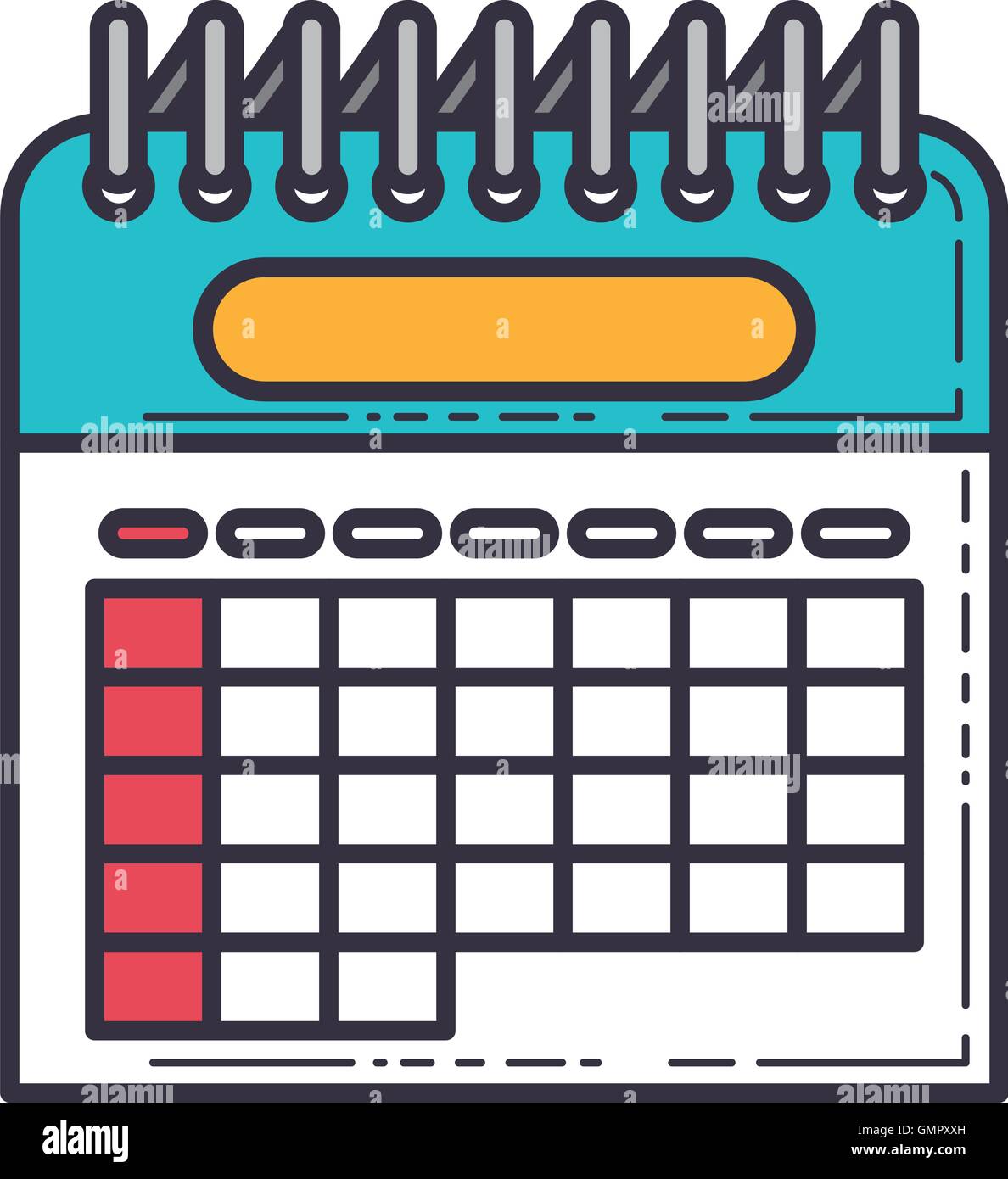 calendar reminder date isolated icon Stock Vector Image & Art - Alamy