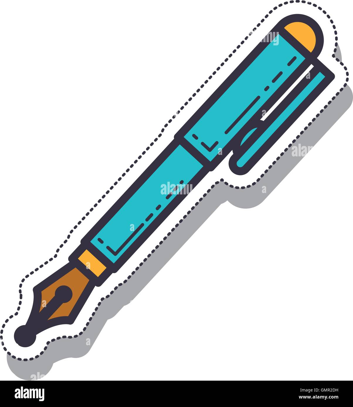 pen tool office isolated icon Stock Vector Image & Art - Alamy