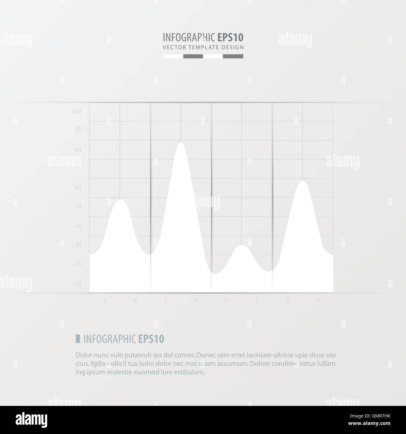 graph and infographic design white color Stock Vector Image & Art - Alamy
