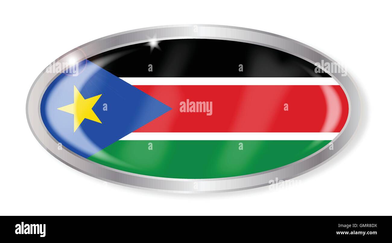 South sudan flag button Cut Out Stock Images & Pictures - Alamy