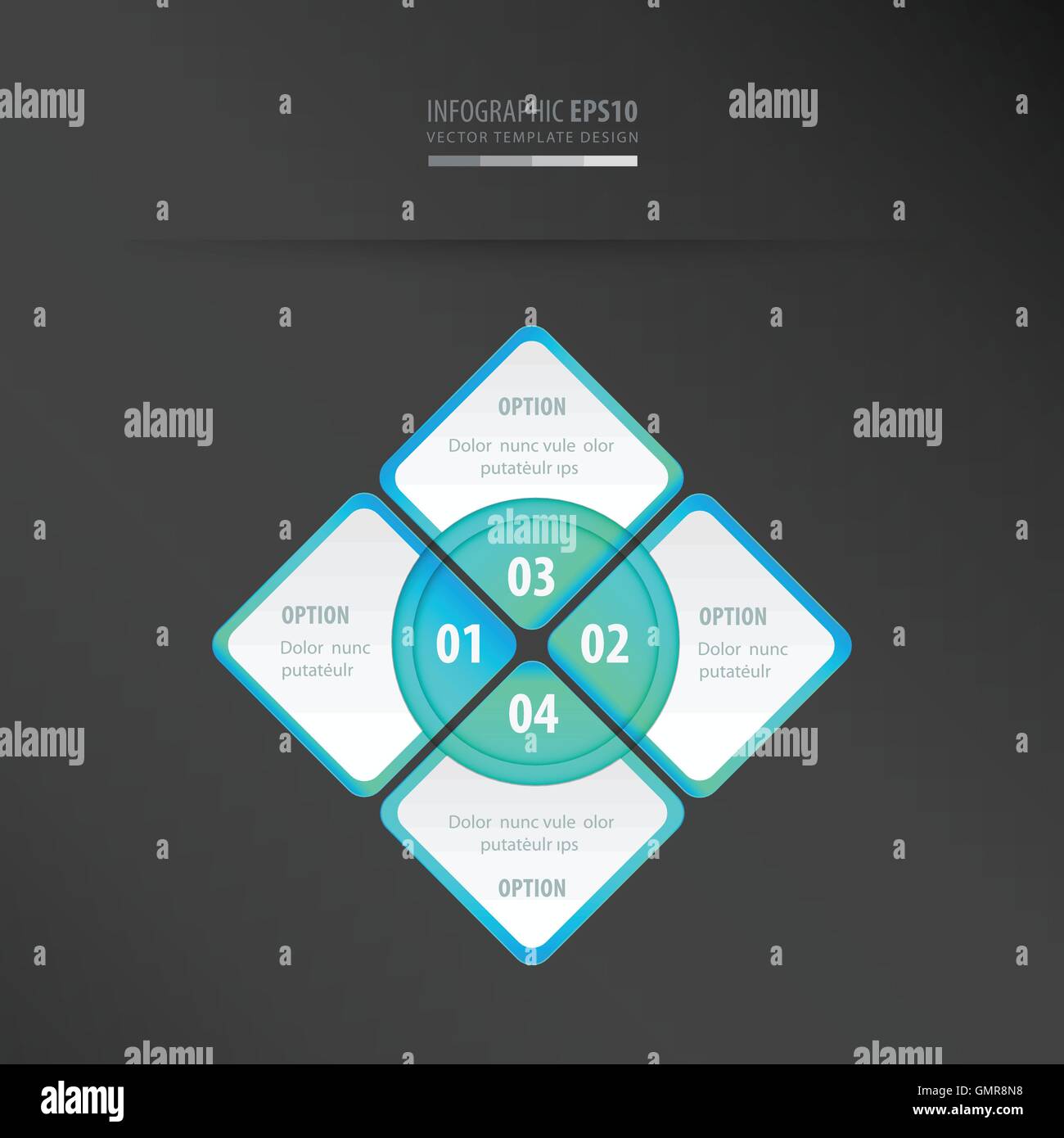 Rectangle presentation design neon Stock Vector Images - Alamy