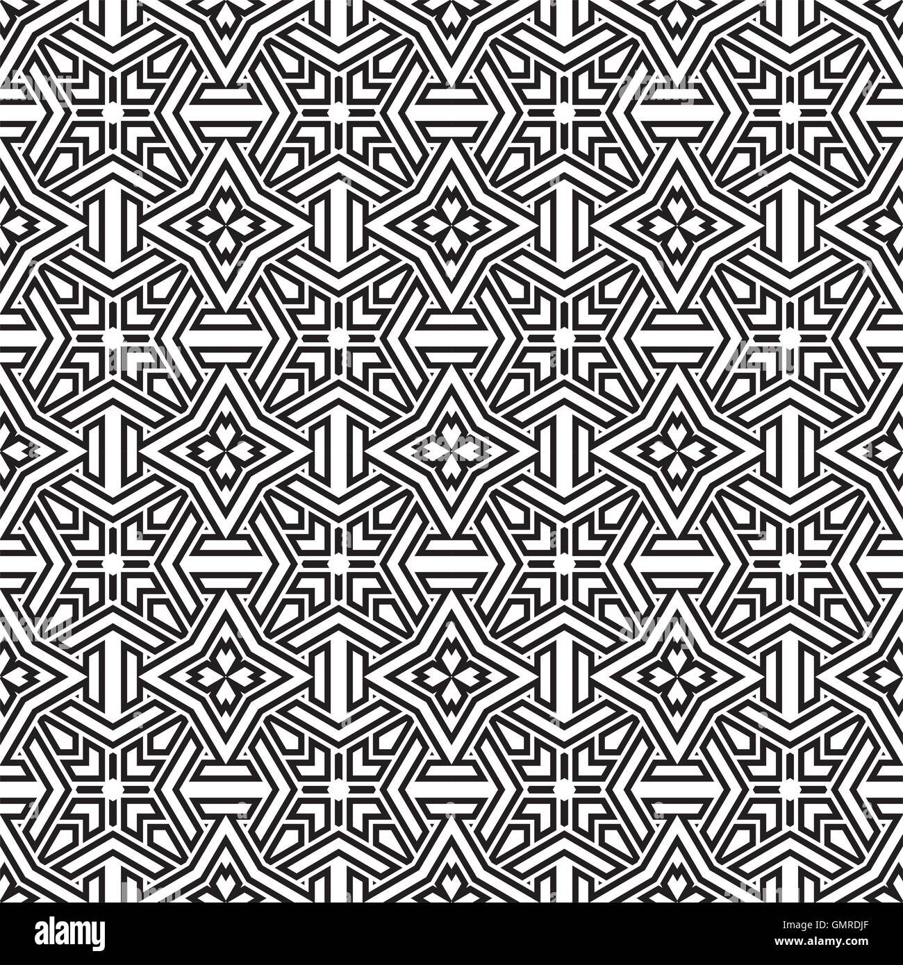 Seamless Castellated Pattern Pattern Seamless Design Stock Vector Image & Art - Alamy