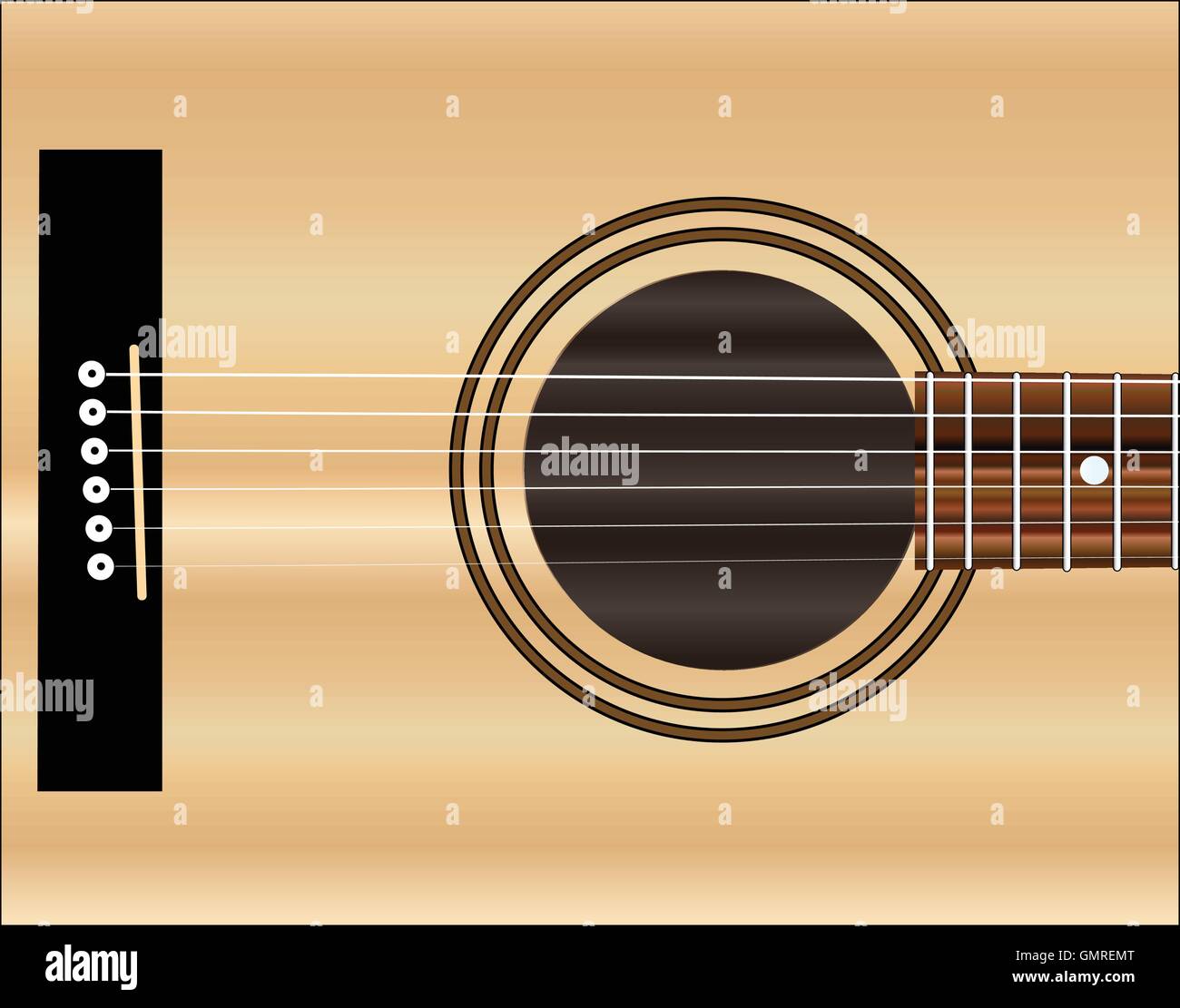 Acoustic Guitar Soundboard Stock Vector Image & Art Alamy