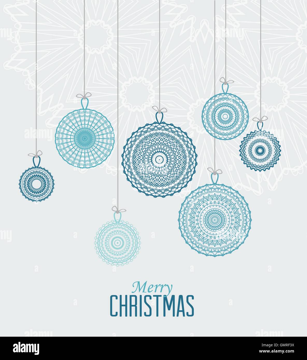 Vector Christmas balls Stock Vector Image & Art - Alamy