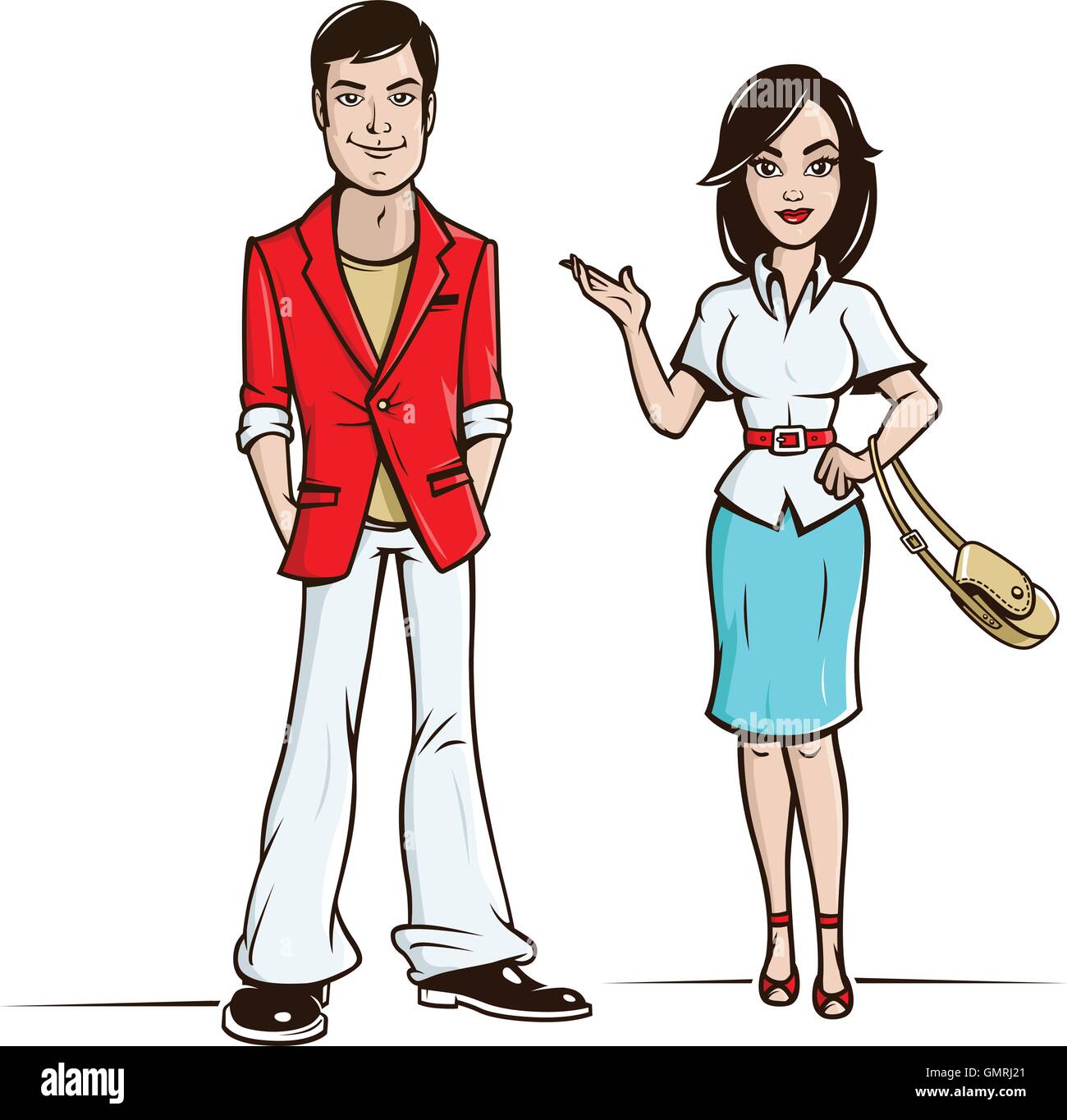 Woman characters Stock Vector Images - Alamy