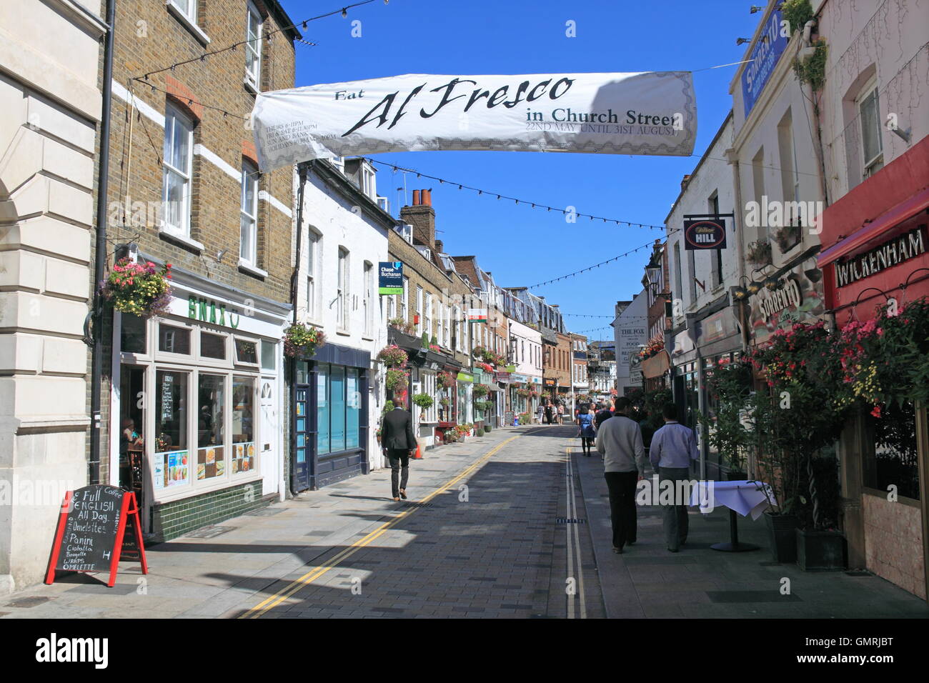Church Street, Twickenham, Greater London, England, Great Britain