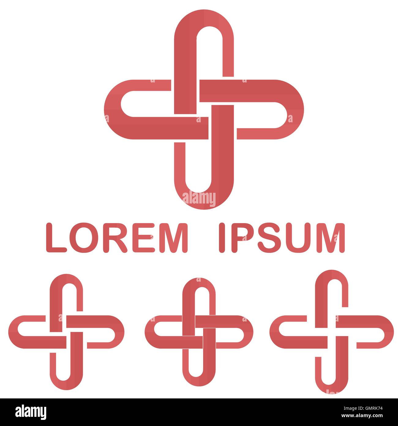 Red loop Stock Vector Images - Alamy