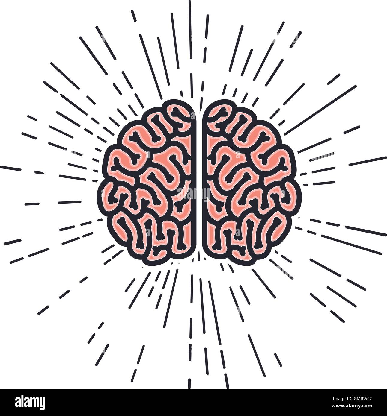 brain storm isolated icon Stock Vector Image & Art - Alamy