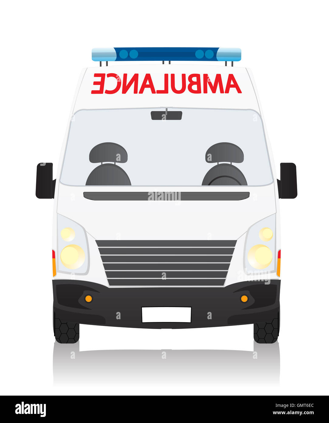 Ambulance Cartoon High Resolution Stock Photography and Images - Alamy