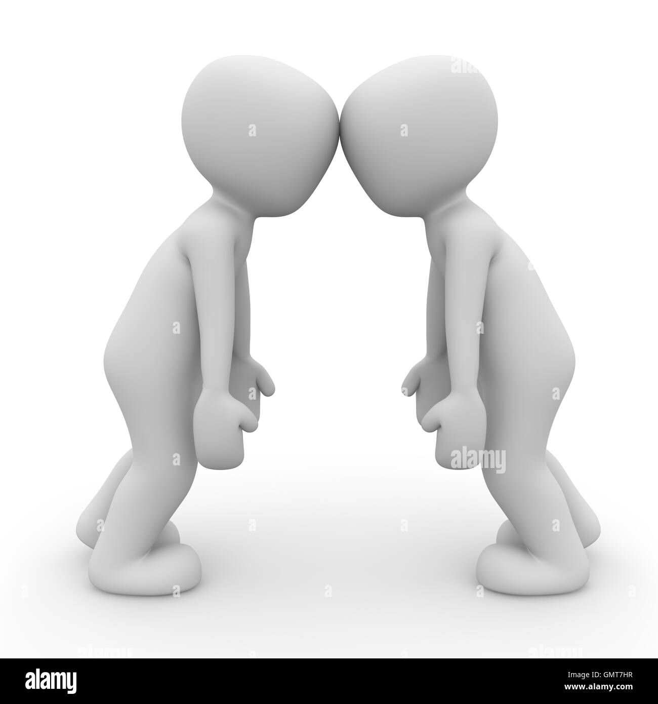 head on head Stock Photo - Alamy
