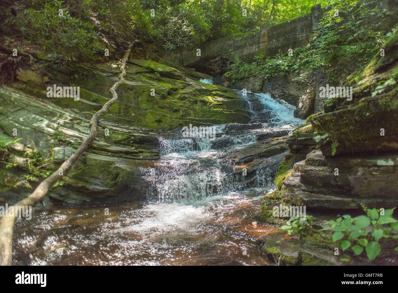 Catawba River Lower Falls, North Carolina USA Stock Photo Alamy