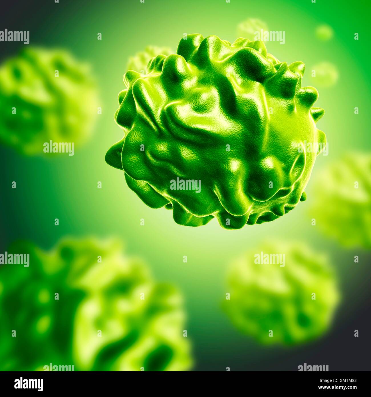 Smallpox virus particle, illustration Stock Photo - Alamy