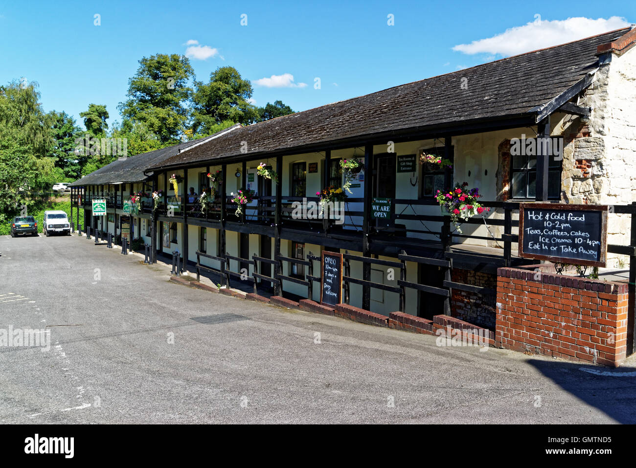 cafe and museum at Devizes wharf in Wiltshire Stock Photo