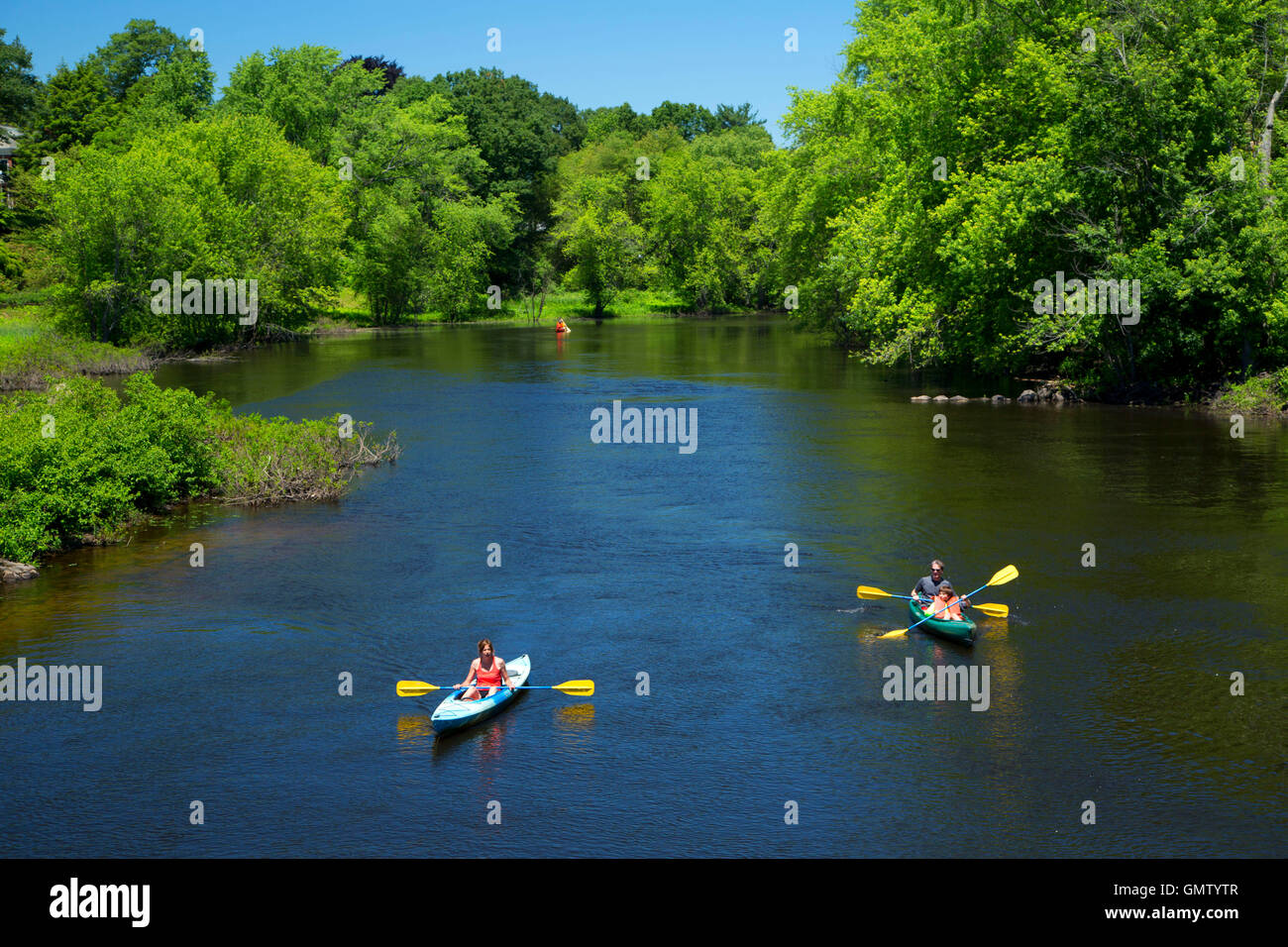 Kayaking on Concord Wild and Scenic River, Minute Man National