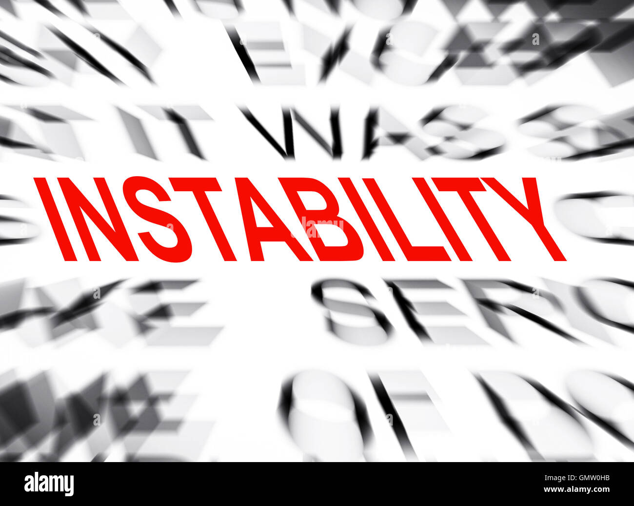 Instability idea hi-res stock photography and images - Alamy