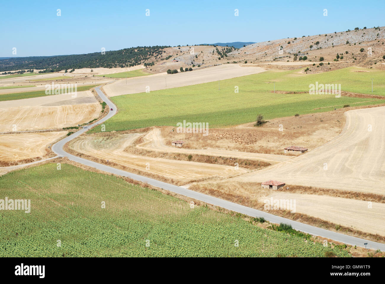 Campo de cultivo desde arriba hi-res stock photography and images - Alamy